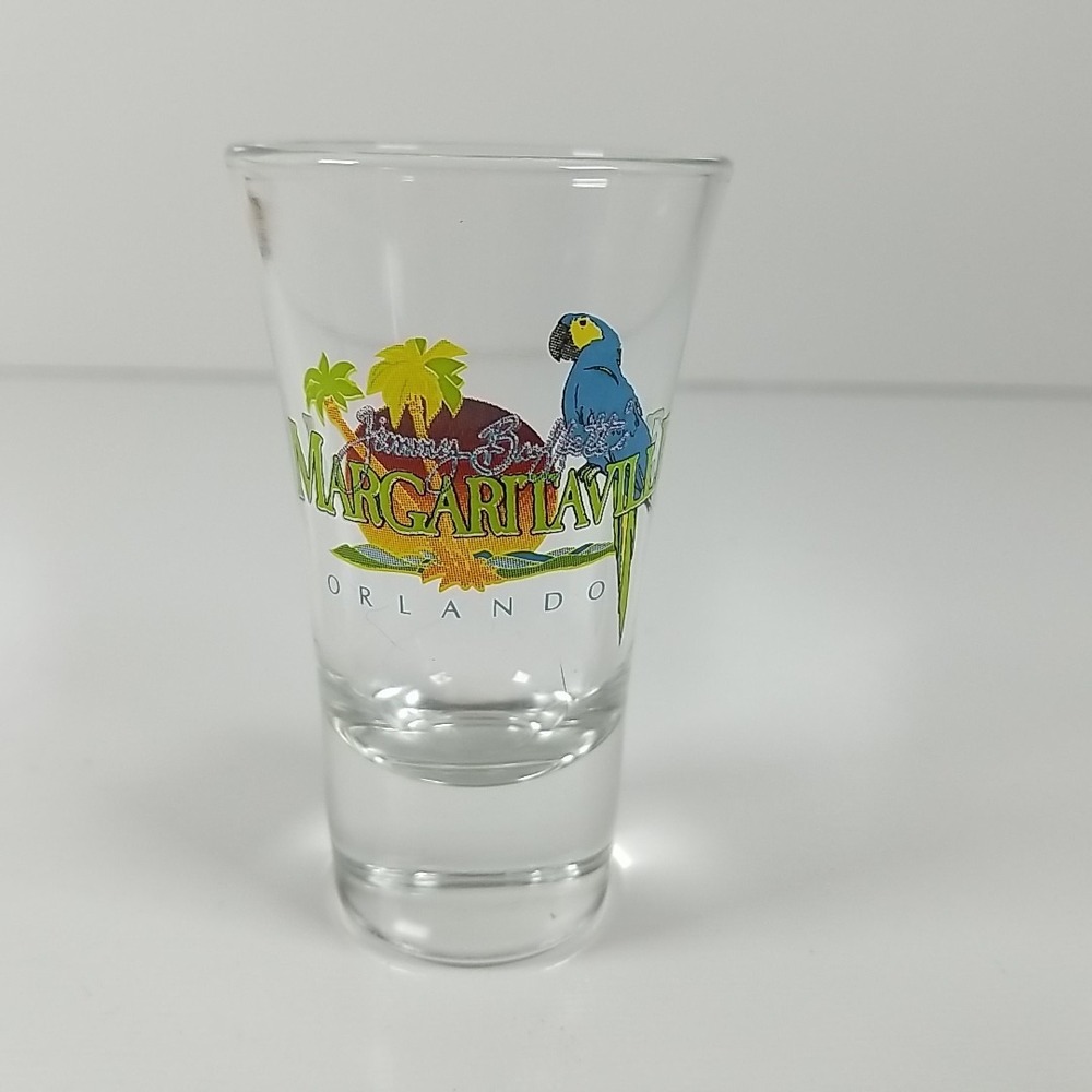 Jimmy Buffett MARGARITAVILLE Orlando Logo Shot Glass